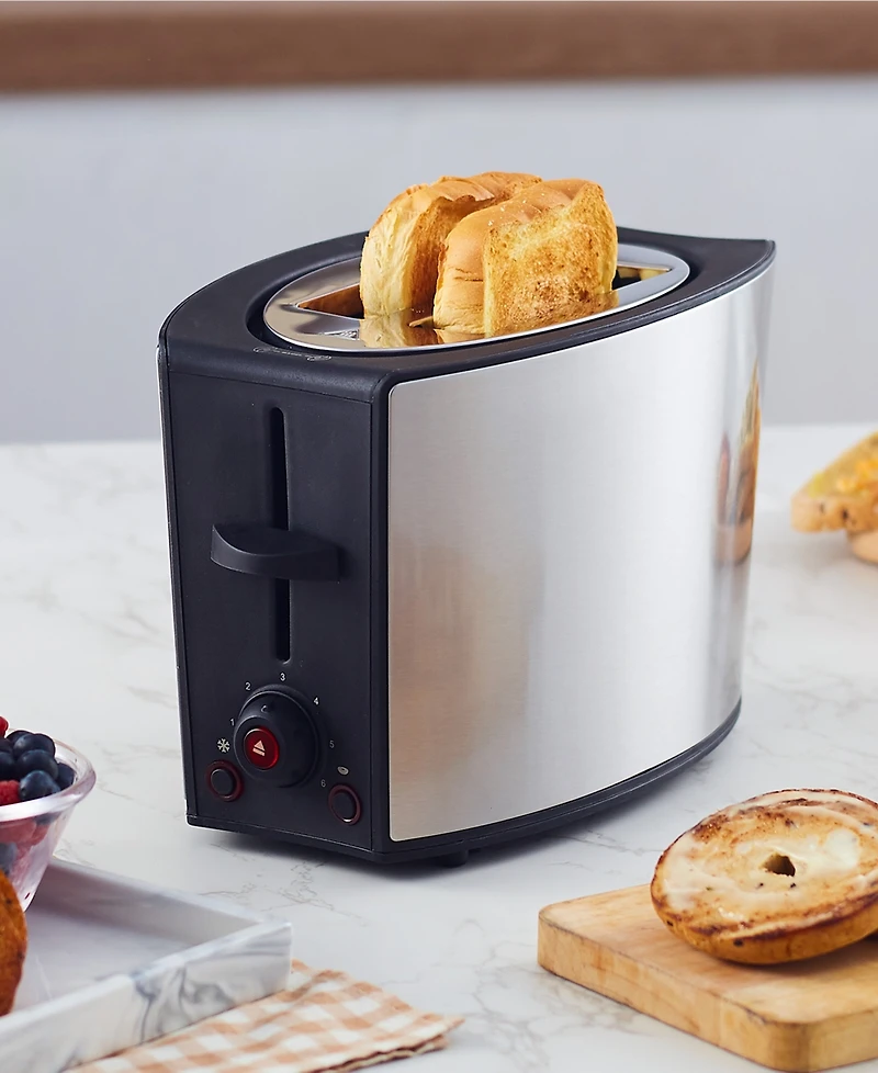 Elite Cuisine 2-Slice Toaster with Bagel Function ECT2584