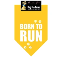 Parisian Pet Born to Run Dog Bandana