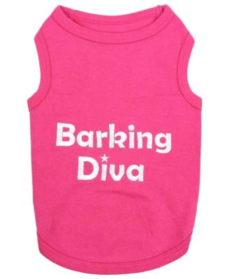Parisian Pet Barking Diva Dog T Shirt