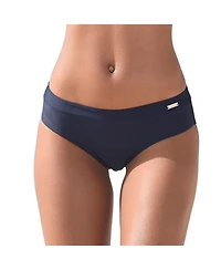 Lascana Women's Mid Rise Bikini High-Rise Full-Coverage High-Waist Swim Bottom