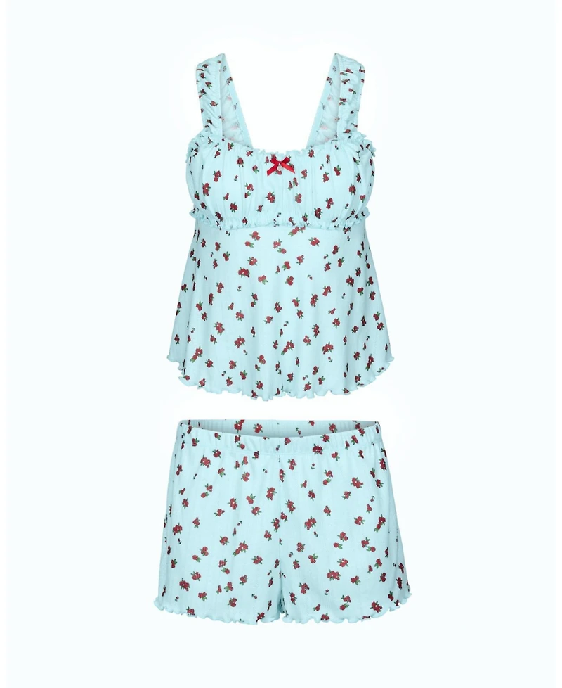 Leanore Women's Tank & Shorts Pajama Set