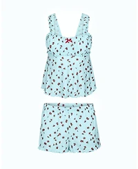 Leanore Women's Tank & Shorts Pajama Set