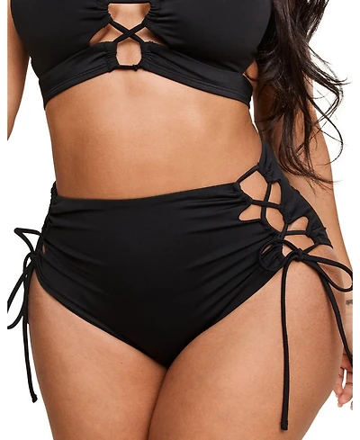 Adore Me Women's Tatiana Swimwear High-Waist Bikini Bottom