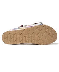 Minnetonka Women's Georgine Buckle Slide Sandals