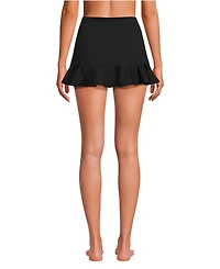 Lands' End Women's Ruffle Hem Mini Swim Skirt