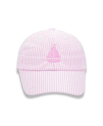 Bits & Bows Toddler Sailboat Bow Baseball Hat