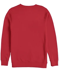 Fifth Sun Men's Mickey & Minnie Signed Together Crew Fleece Pullover Sweatshirt