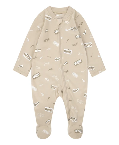 Nike Baby Girls or Boys Printed Footed Coverall