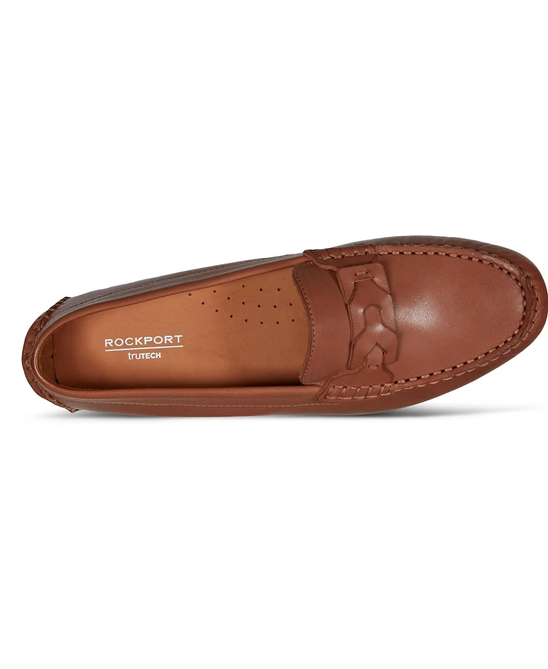 Rockport Women's Blara Almond Toe Casual Flat Loafers