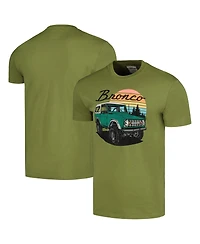 American Needle Men's Olive Bronco Brass Tacks T-Shirt