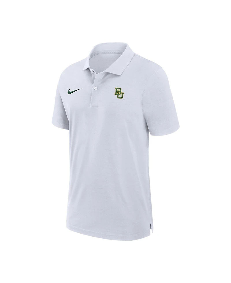 Nike Men's White Baylor Bears Performance Polo