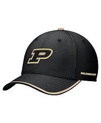 Nike Men's Black Purdue Boilermakers Rise Performance Flex Hat