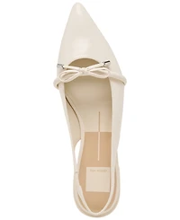 Dolce Vita Women's Payge Bow Pointed-Toe Slingback Flats