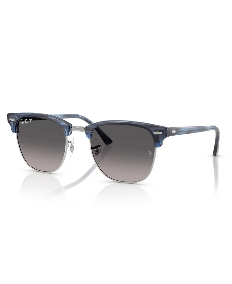Ray-Ban Unisex Clubmaster Polarized Sunglasses, RB3016