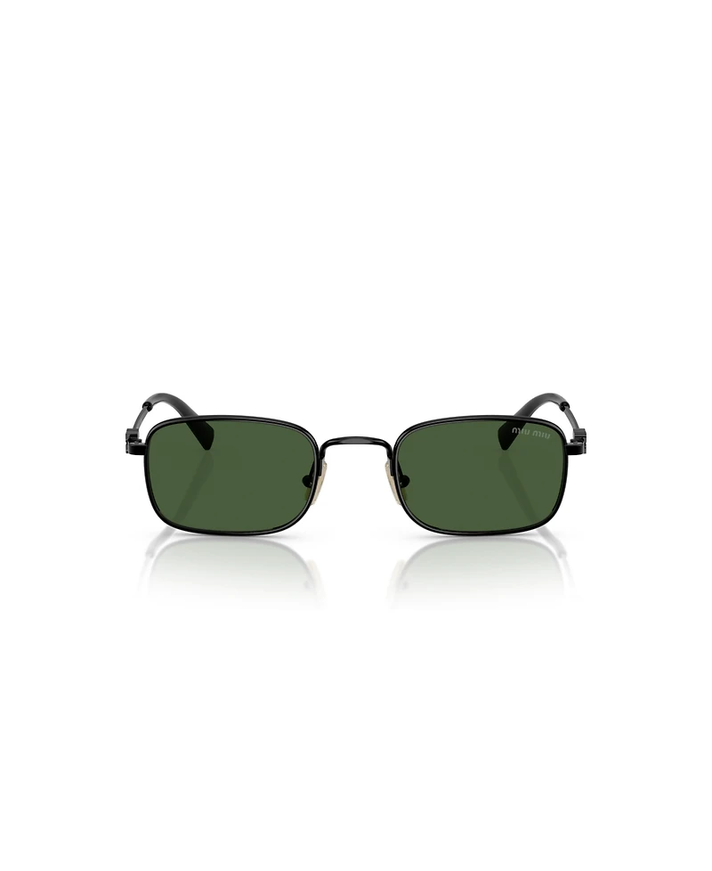 Miu Women's Rectangle Sunglasses, Mu A53S