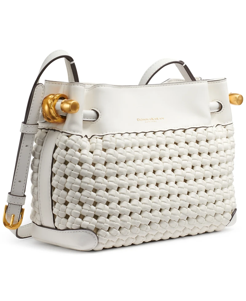 Donna Karan New York Cashmere Woven Small Crossbody Bag