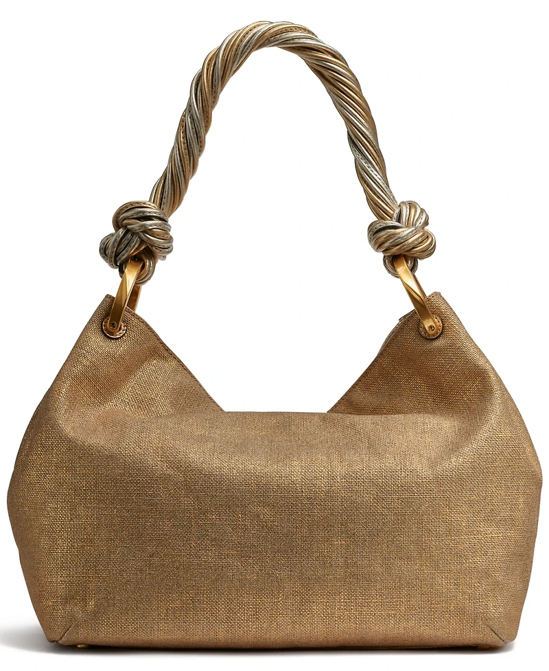 Donna Karan New York Glenwood Small Metallic Shoulder Bag