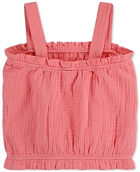 Hurley Big Girls Cotton Gauze Tank Top