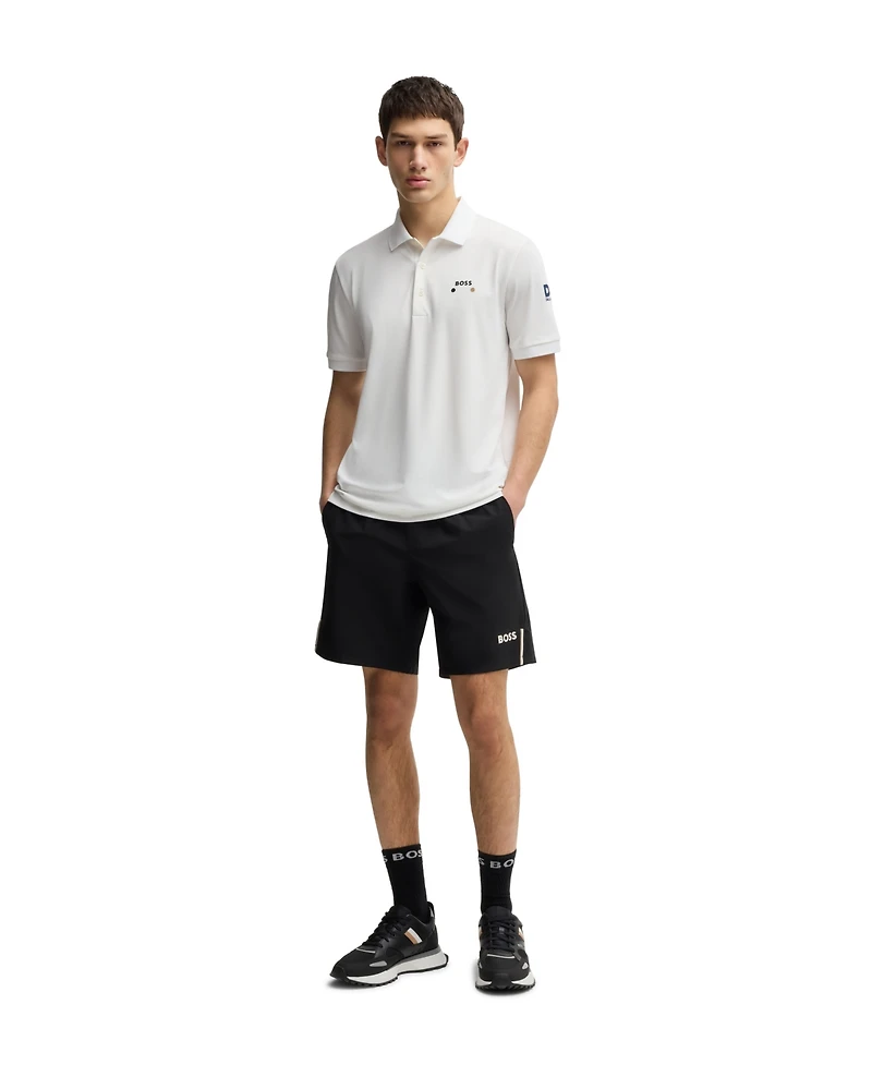 Boss by Hugo Men's Paddy Stretch-Pique Regular-Fit Polo Shirt