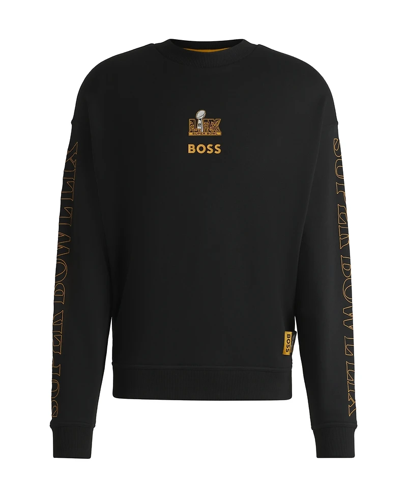 Hugo Boss x Nfl Men's Gold-Tone Embroidery Sweatshirt