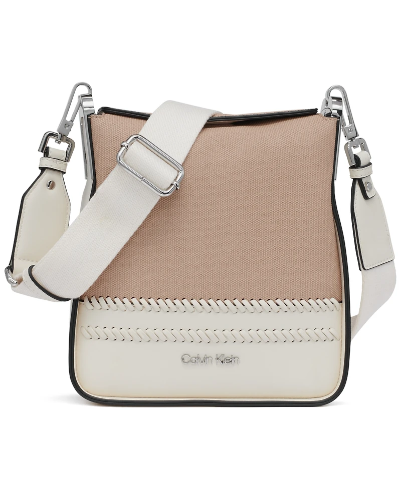 Calvin Klein Fay Canvas Crossbody
