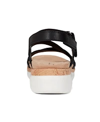 Earth Women's Rosie Strappy Slingback Flat Sandals