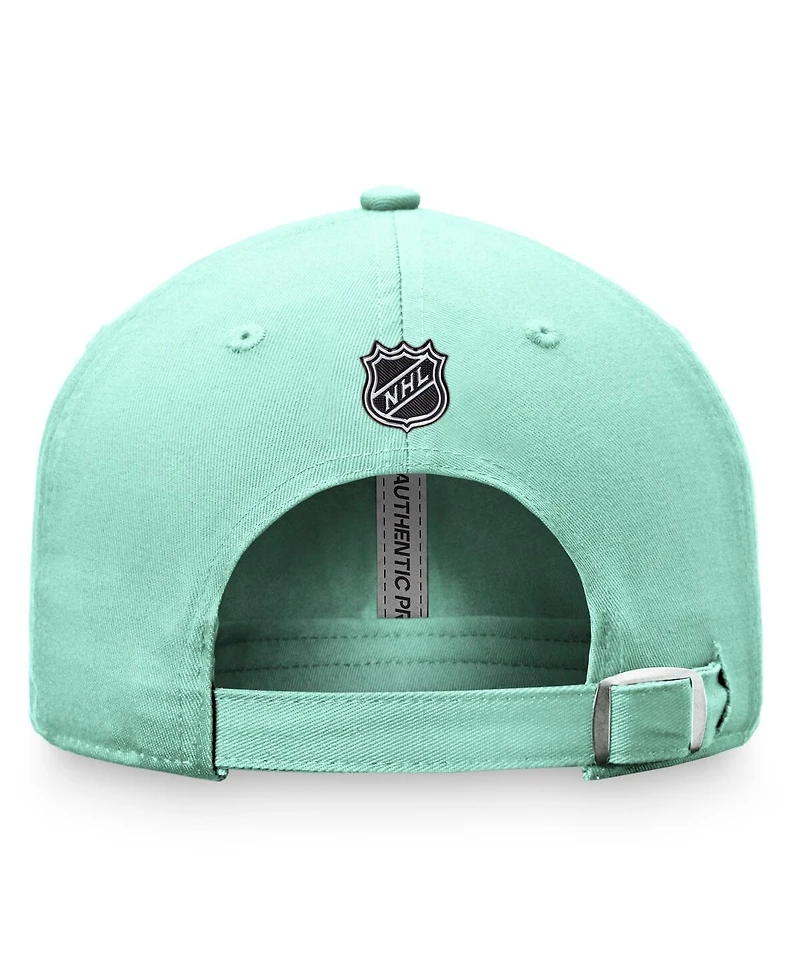 Fanatics Men's Light Blue Seattle Kraken Authentic Pro Rink Adjustable Hat