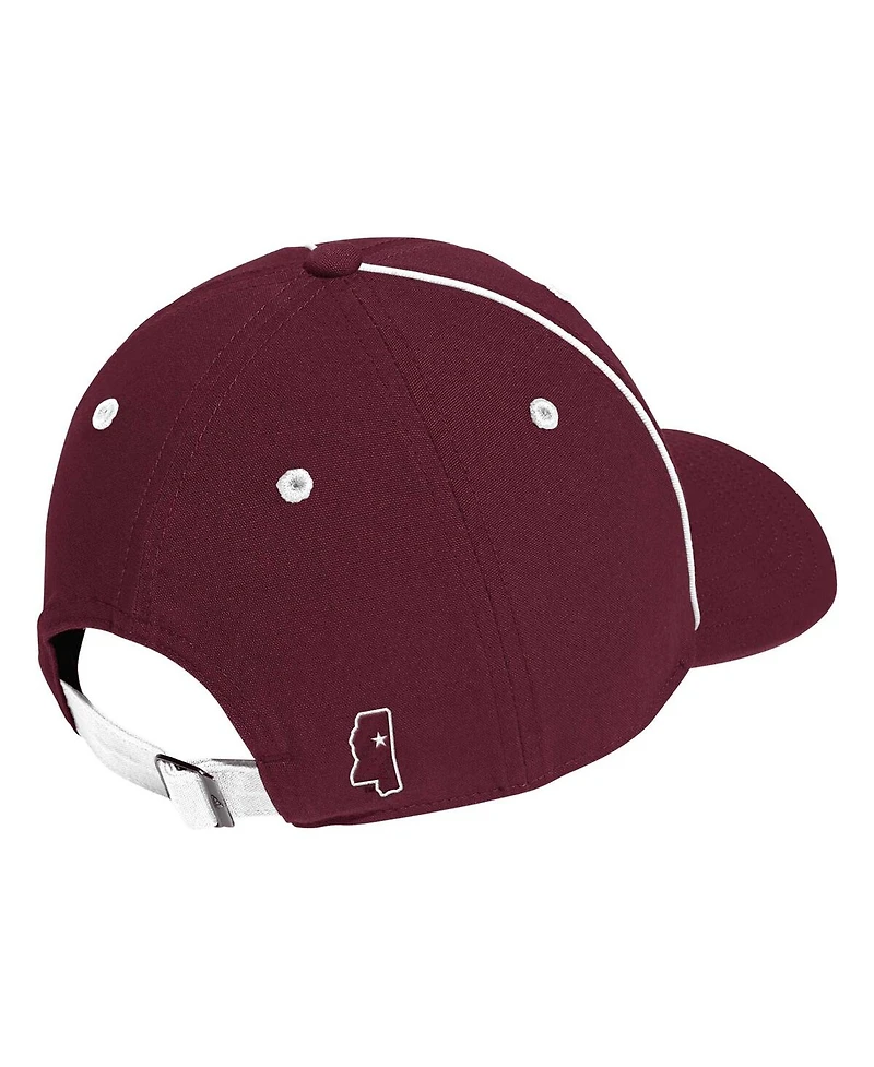 Adidas Men's Maroon Mississippi State Bulldogs Locker Room Athlete Pack Slouch Adjustable Hat