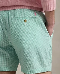 Polo Ralph Lauren Men's 6-Inch Polo Prepster Seersucker Shorts