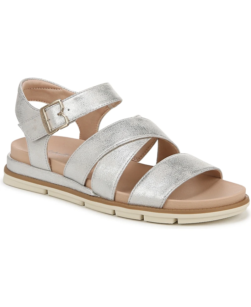 Dr. Scholl's Women's Timeless Life Open Round Toe Strappy Sandals