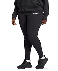 adidas Plus The Essentials Cotton-Blend Logo Leggings
