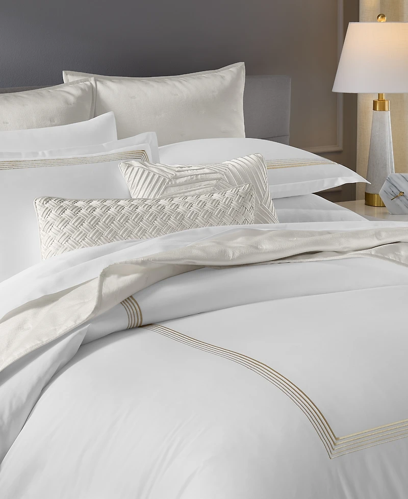Hotel Collection Linea 680 Thread Count Duvet Cover Set, Full/Queen, Exclusively at Macy's