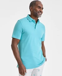 Club Room Men's Knit Polo Shirt, Exclusively at Macy's