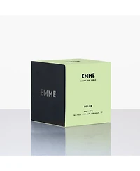 Emme nyc Natural Soy Melon Scented Candle Jar, 10 oz