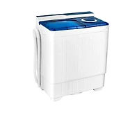 26 lbs Portable Semi-automatic Washing Machine with Built-in Drain Pump