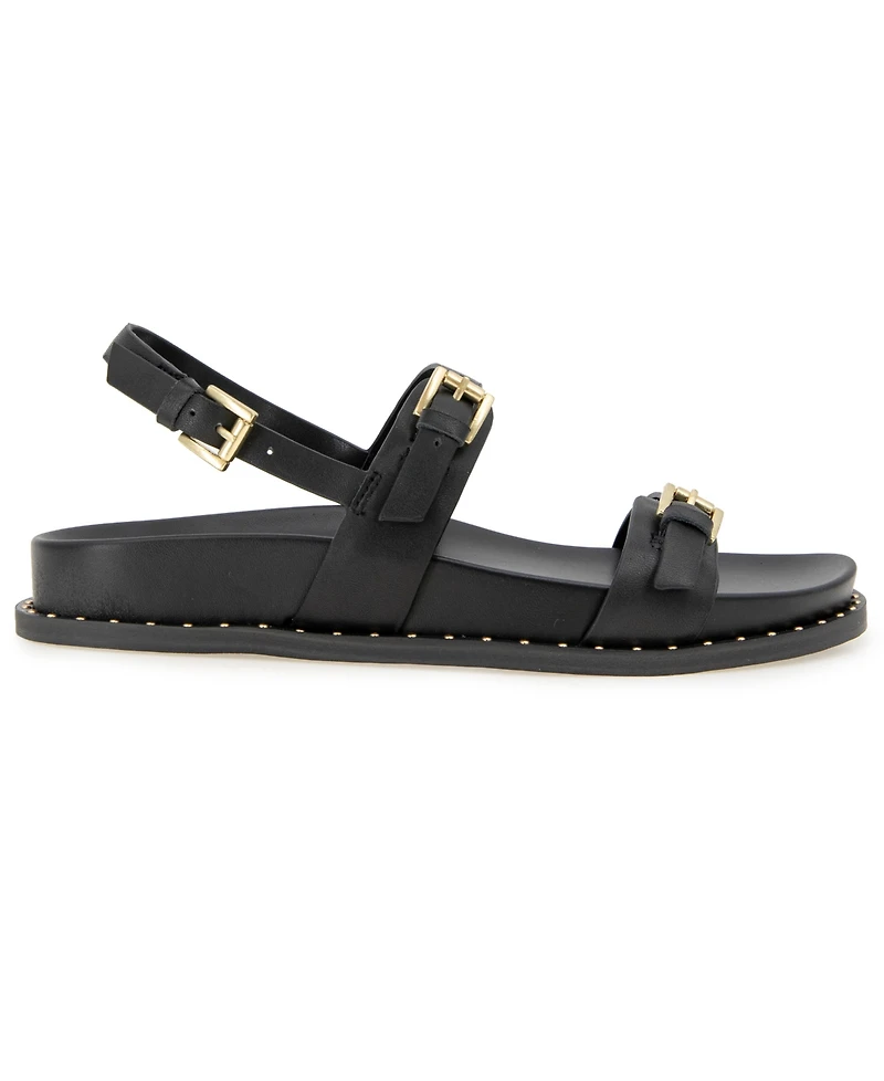 Kenneth Cole New York Women's Drinity Round Toe Flat Sandals