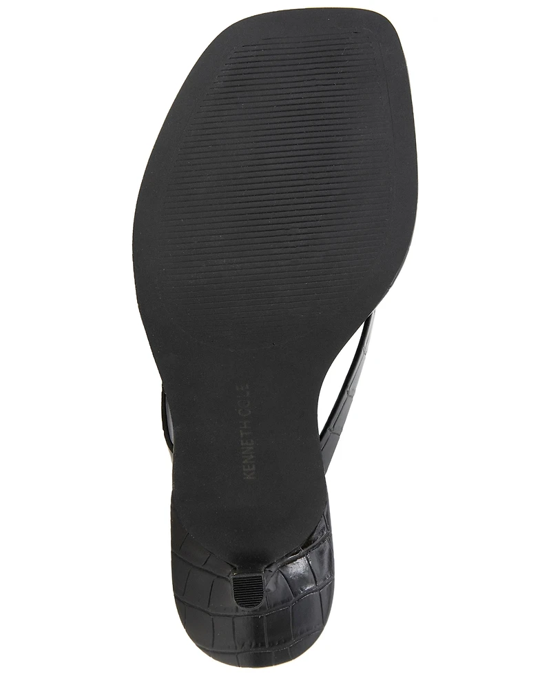 Kenneth Cole New York Women's Gillie Kitten Heel Sandals