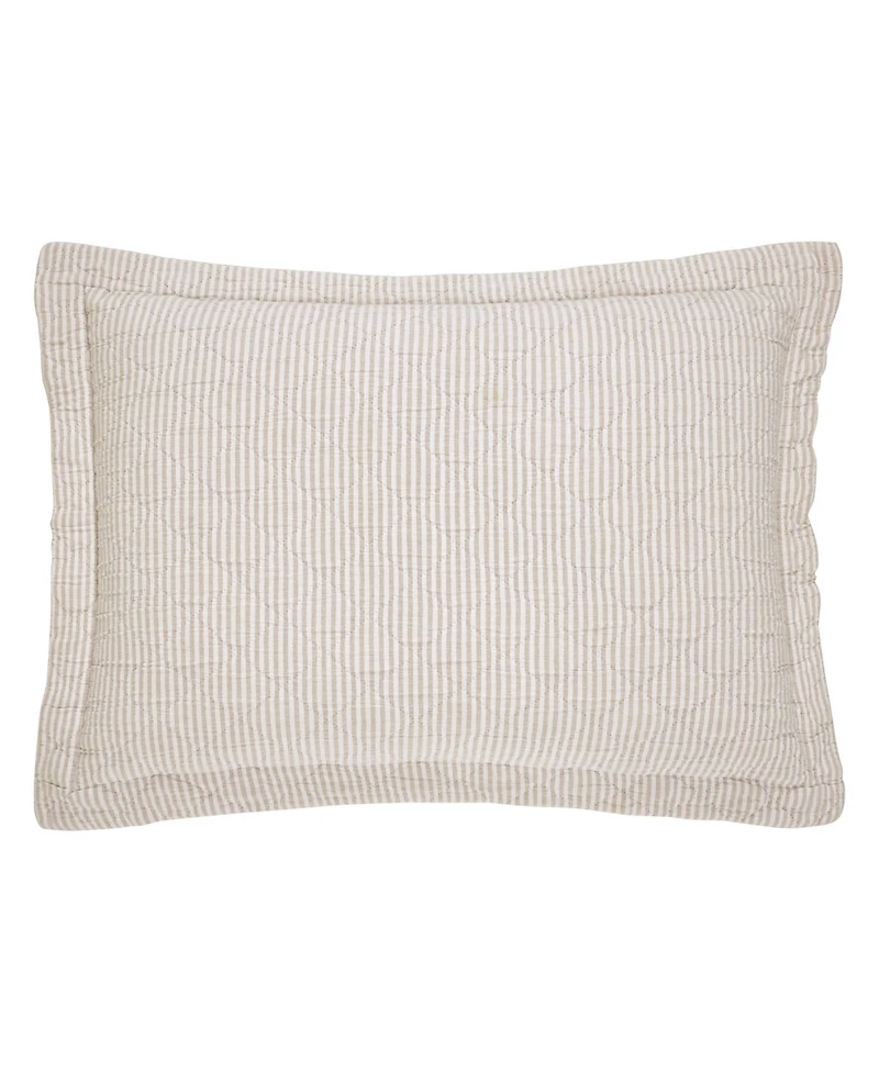 Ihi Home Colmar Queen Quilt, Set/3, Natural