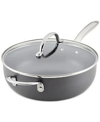 Rachael Ray Professional Hard-Anodized Nonstick 4-Qt. Saucier Saucepan