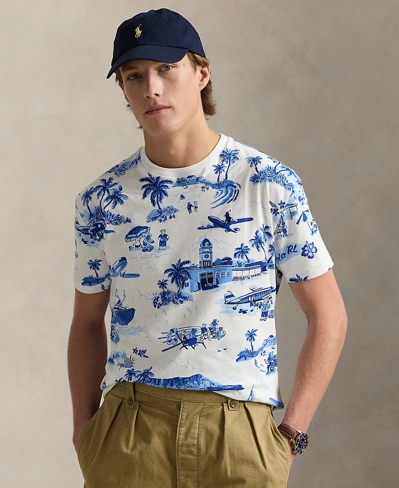 Polo Ralph Lauren Men's Classic-Fit Bear Jersey T-Shirt