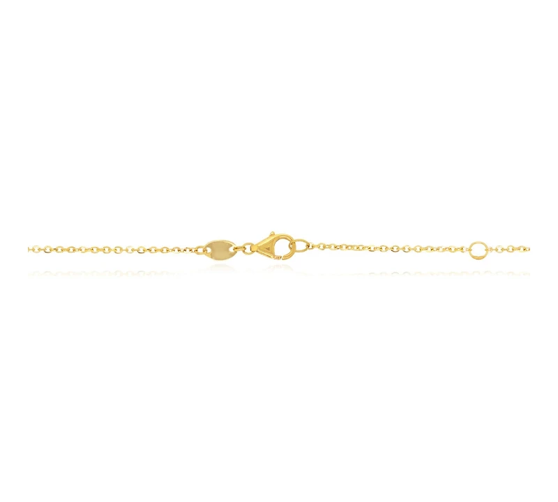 The Lovery Mini Gold Clover Necklace 14K Gold