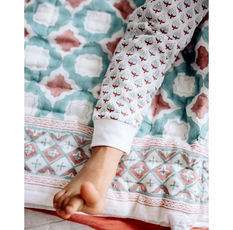 Malabar Baby Organic Cotton 2PC Pajama Set