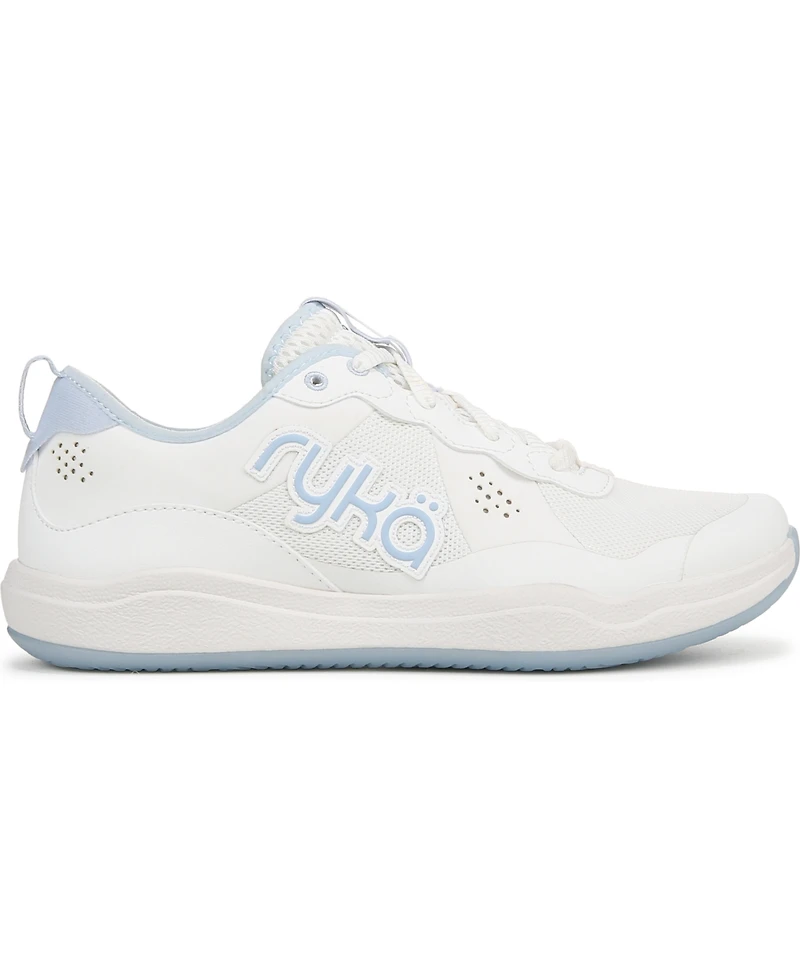 Ryka Women's Court Agility Cross Training Lace Up Sneakers