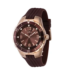Invicta Women's 40312 Angel Quartz 3 Hand Dark Brown Dial Watch