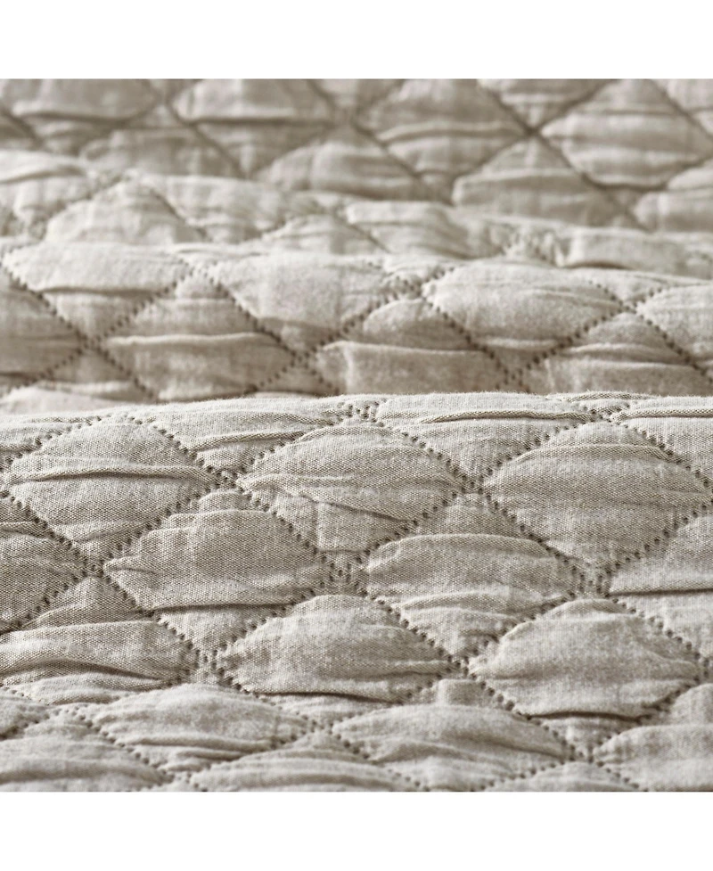 Ihi Home Colmar Dutch Euro Sham, Natural