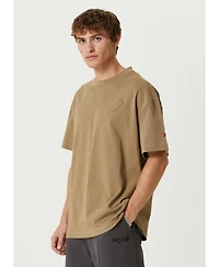 Pcfg Men's Oversized Tee With Emboss Detail - Pine Groove