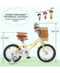 4–7 Year Old Kids Bicycle with Bell, Reflectors