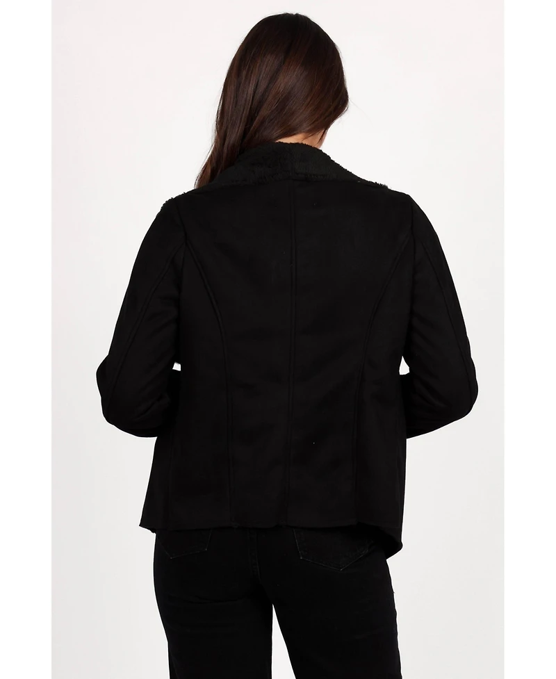 Petal and Pup Women's Lopez Faux Sherling Jacket