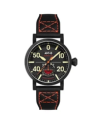 Avi-8 Men's Dambuster Chadwick Meca-Quartz Leather Strap Watch