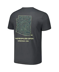 Flomotion Men's and Women's Charcoal Wm Phoenix Open Arizona T-Shirt